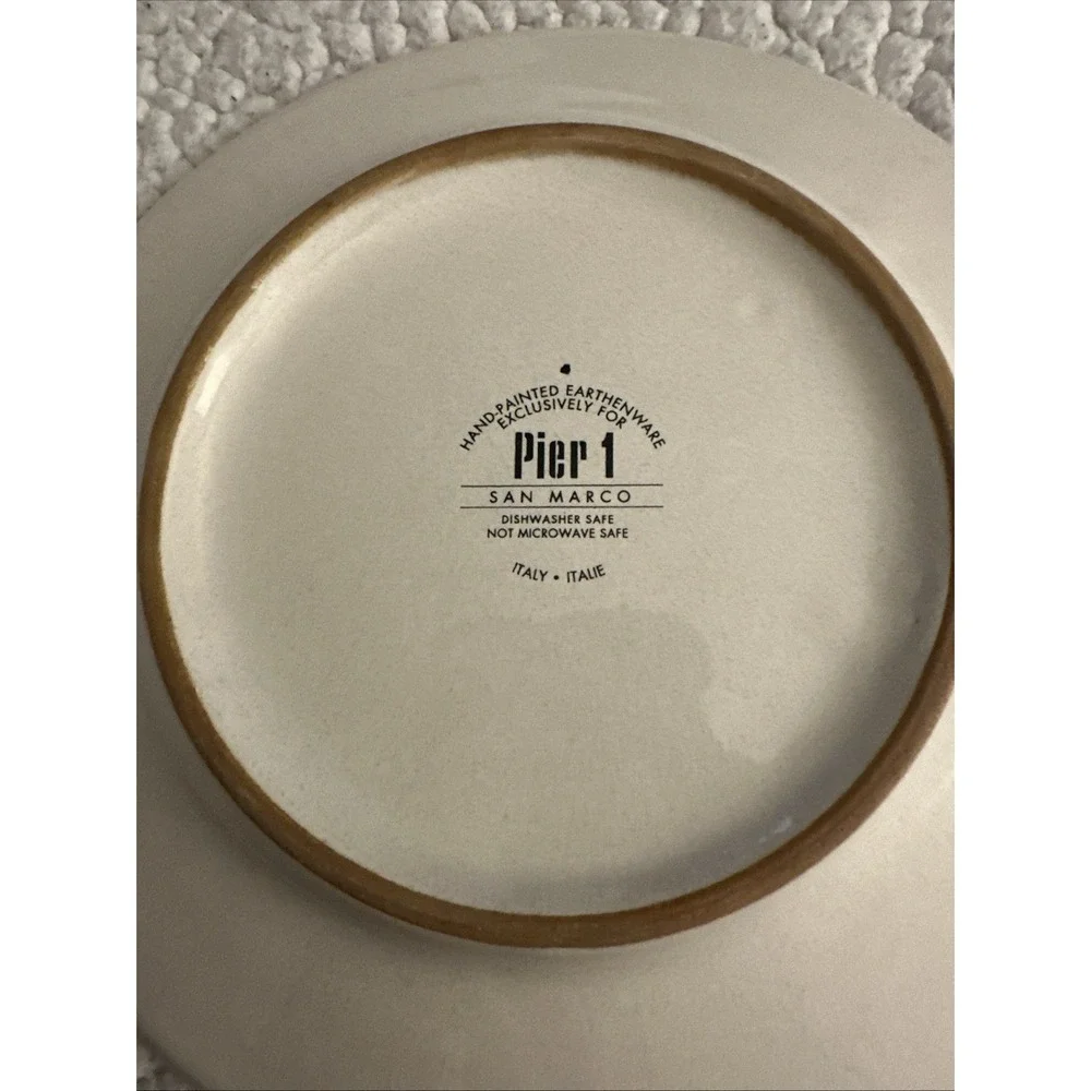 Pier 1 Italy SAN‎ MARCO Salad Plate 8